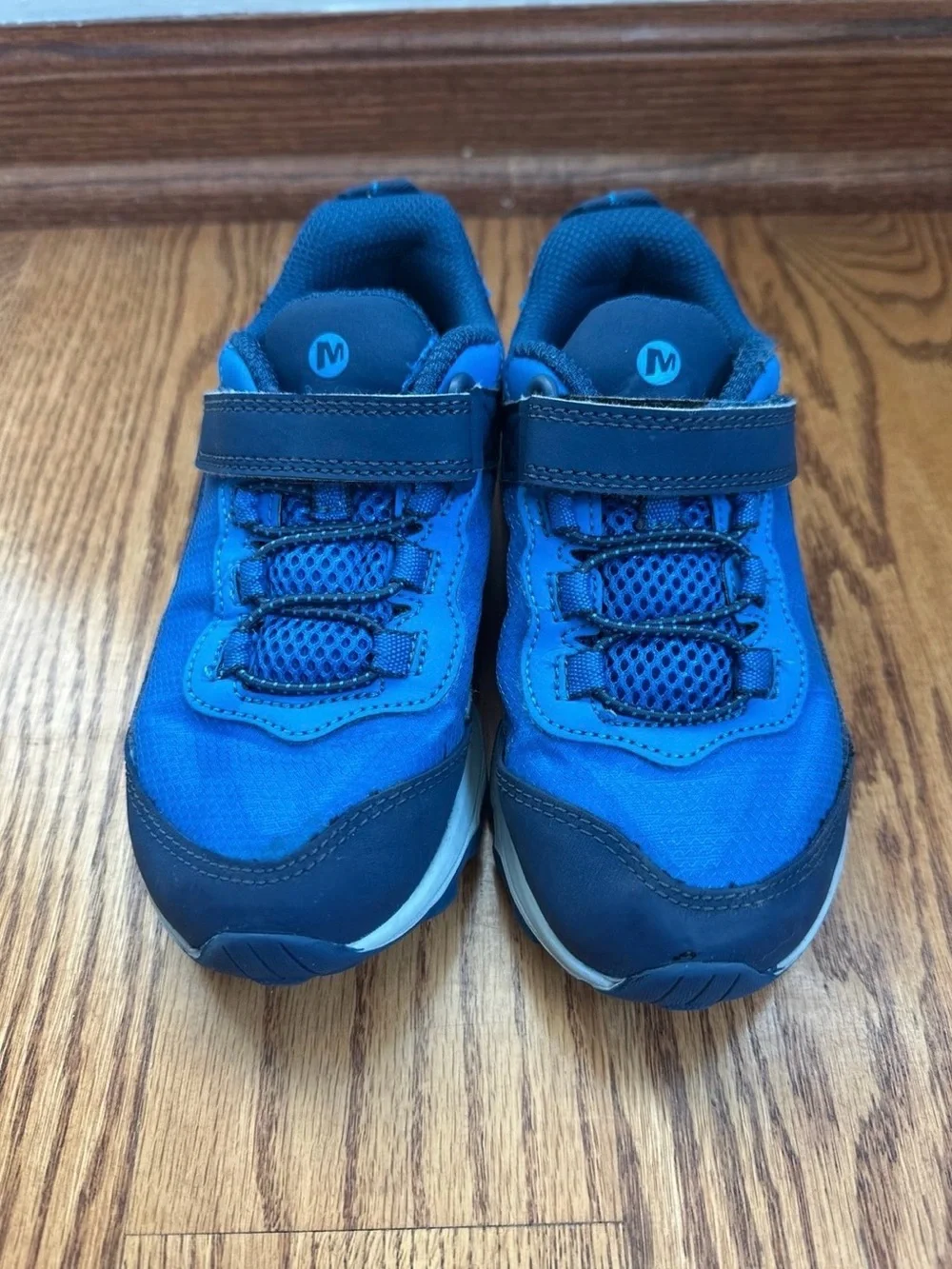 Merrell Moab Speed Waterproof Shoes Boys 13 Blue
